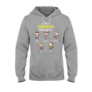 We Love You - Gift for grandma, dad, mom, grandpa - Personalized T-shirt And Hoodie