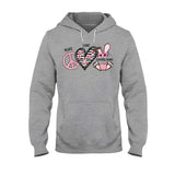 Peace Love One Hip Teacher - Personalized T-shirt and Hoodie
