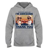 Dear Mom, Thank You - Personalized Mother T-shirt And Hoodie