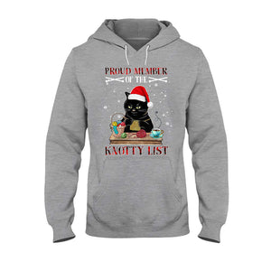 Yes I'm On The Santa's Knotty List Knitting - T-shirt and Hoodie
