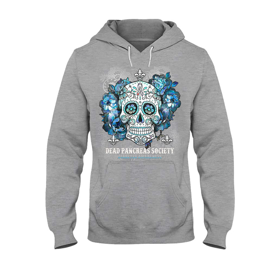 T-shirt et sweat-shirt à capuche de la Dead Pancreas Society (Sensibilisation au diabète) 102021