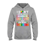 T-shirt et sweat à capuche « Je suis brillant » pour la sensibilisation à l'autisme 112021