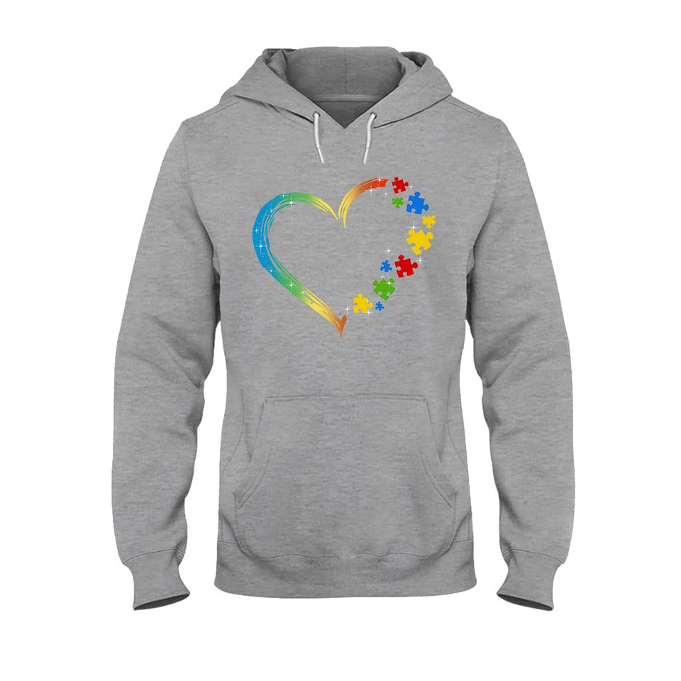 Sensibilisation à l'autisme - T-shirt et sweat à capuche personnalisés 1121