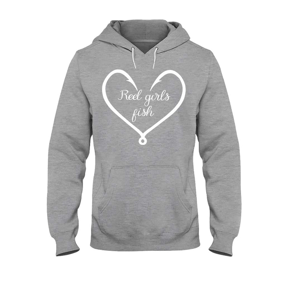 Reel Girl Fish - T-shirt and Hoodie 112021