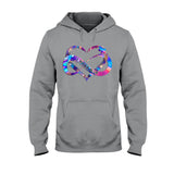 Je porte du bleu - T-shirt et sweat à capuche personnalisés pour la sensibilisation à l'autisme