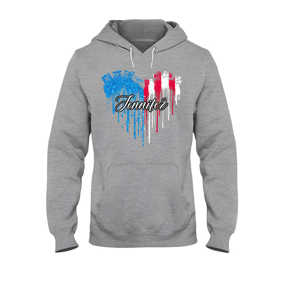 Love Photography - Personalized Photography T-shirt and Hoodie
