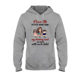My Drinking Level - Personalized Mother's Day Mother T-shirt and Hoodie