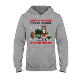 I'll Show You - Personalized Christmas Couple T-shirt and Hoodie