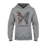 Ils lui ont chuchoté à l'oreille - T-shirt et sweat à capuche de sensibilisation à l'autisme 062021