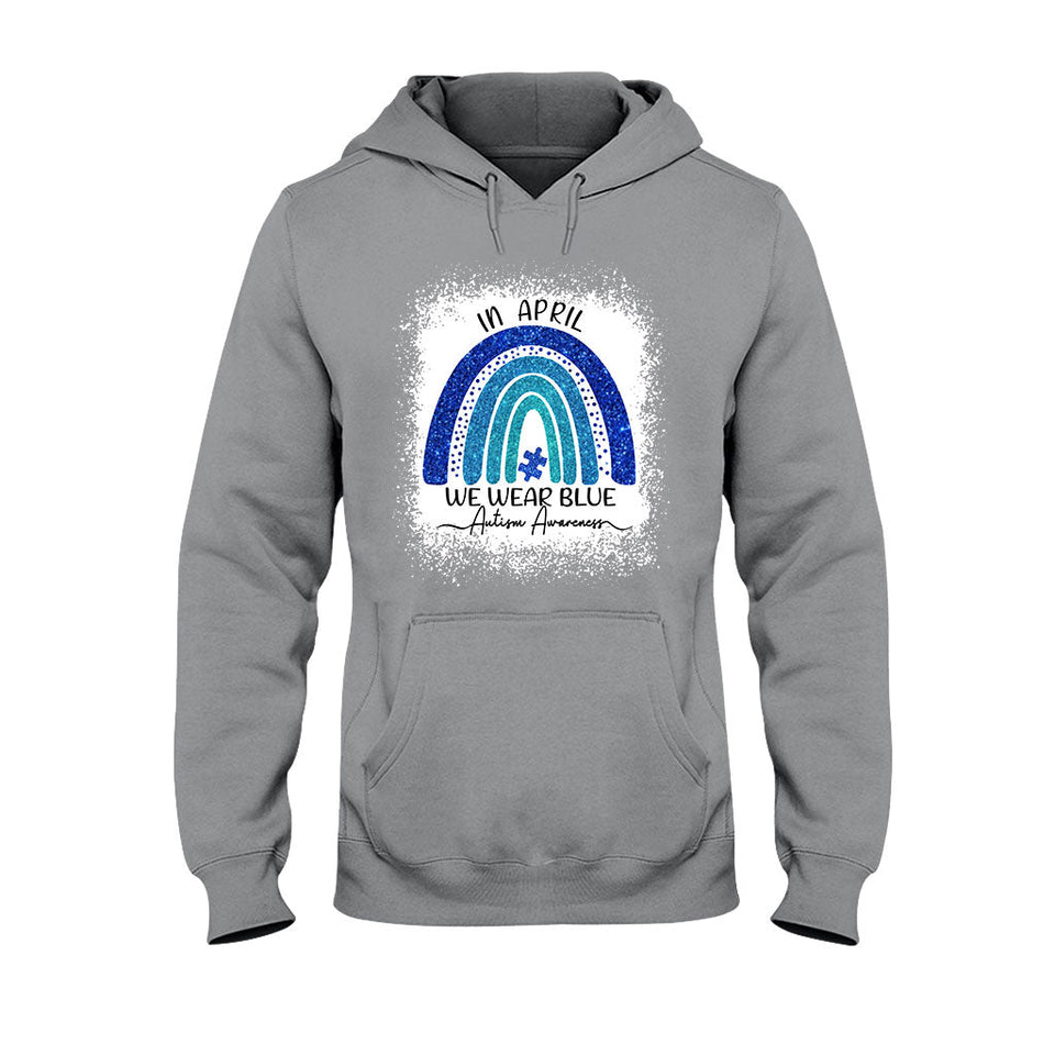 Je porte du bleu - T-shirt et sweat à capuche de sensibilisation à l'autisme 062021