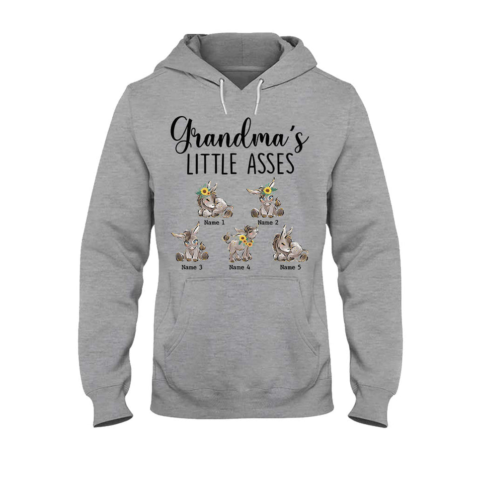 Grandma's Little Cuties - Personalized Mother's Day Grandma T-shirt and Hoodie