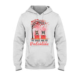 Dogs Are My Valentines - Personalized T-shirt and Hoodie