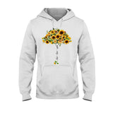 Live Love Spoil Sunflower Umbrella - Personalized Grandma T-shirt and Hoodie 1021