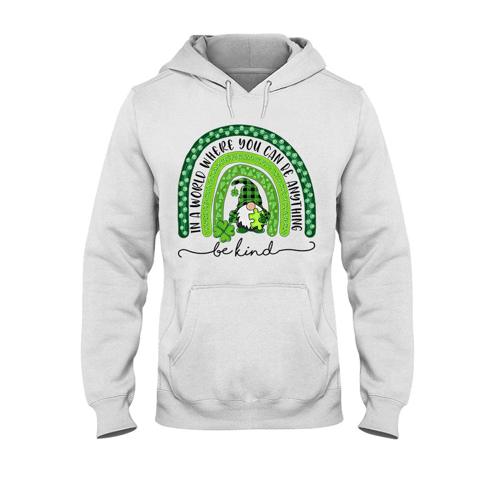 Soyez gentils - T-shirt et sweat à capuche pour la sensibilisation à l'autisme à l'occasion de la Saint-Patrick