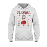 Grandma/ Mother And Kids - Personalized Mother's day Mother T-shirt and Hoodie