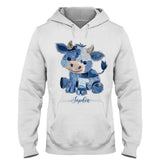Cute Highland Cow - Personalized Highland Cow T-shirt And Hoodie