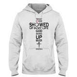 La foi plutôt que la peur - T-shirt et sweat à capuche personnalisés pour la sensibilisation au cancer du sein
