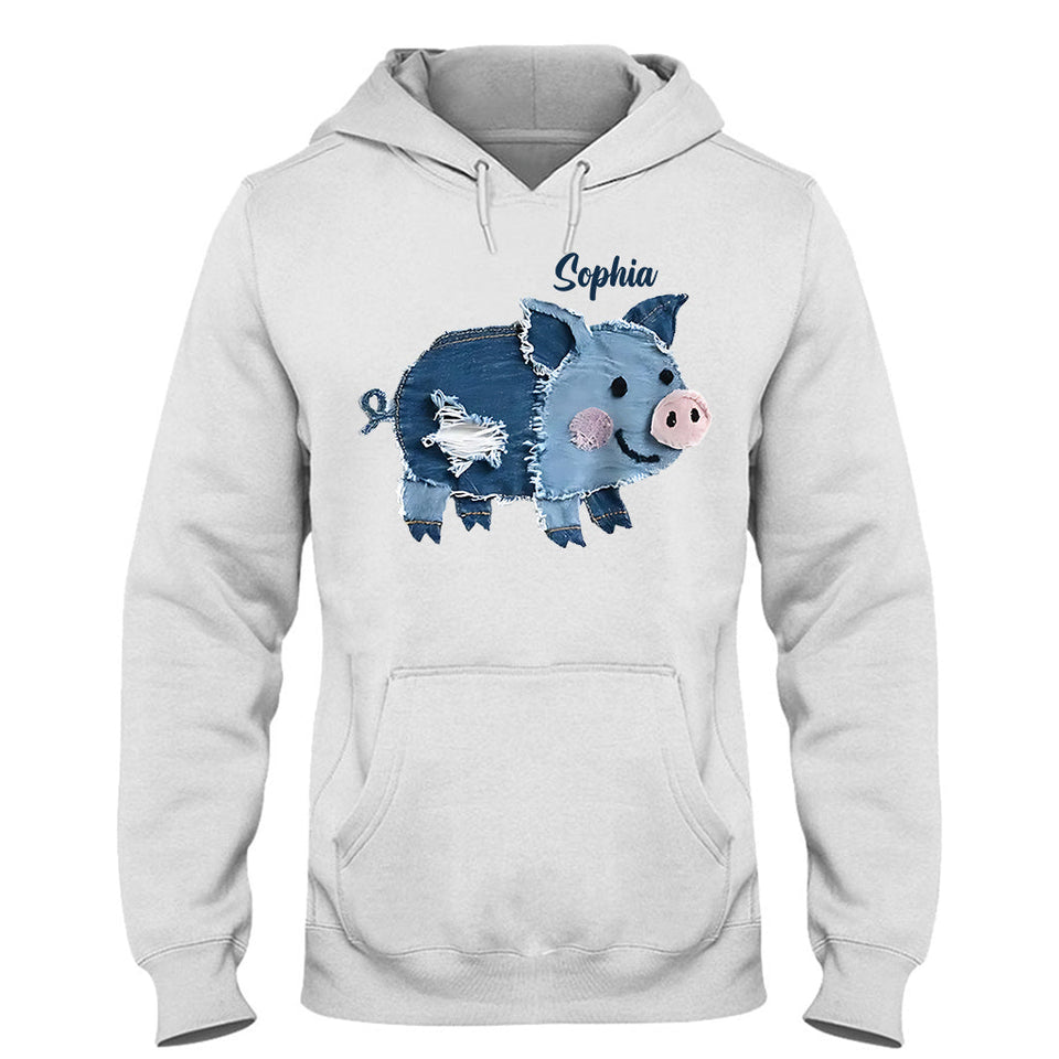 Adorable Pig - Personalized Pig Lover T-shirt And Hoodie