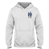 Annoying Each Other - Personalized Couple T-shirt And Hoodie