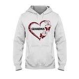 Grandma Butterfly - Gift for grandma, mom - Personalized T-shirt And Hoodie