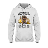 God Is Great Beer Is Good - Camping T-shirt and Hoodie 112021