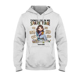 Things I Do In My Spare Time - Personalized Crocheting T-shirt and Hoodie