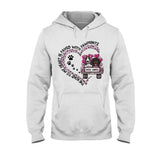 The Road To My Heart Is Paved With Dog Pawprints - Personalized T-shirt and Hoodie