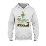 Just A Girl Who Loves Books - Personalized Book T-shirt and Hoodie