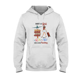 Just A Girl Who Loves Travelling - Personalized T-shirt and Hoodie