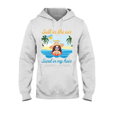 Salt In The Air Sand In My Hair - Personalized Sea Lover T-shirt and Hoodie