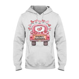Grandma's Sweethearts - Personalized Valentine Grandma T-shirt and Hoodie