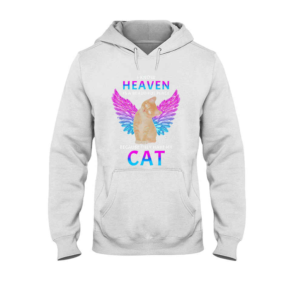 Heaven - Cat T-shirt And Hoodie 062021