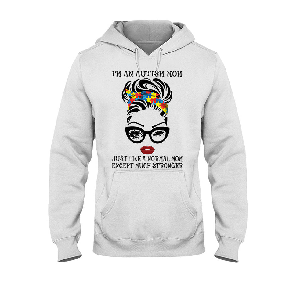Je suis une maman d'enfant autiste - T-shirt et sweat à capuche de sensibilisation à l'autisme 062021