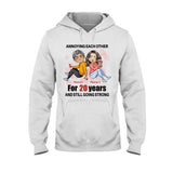 Husband And Wife Annoying Each Other - Personalized Couple T-shirt and Hoodie