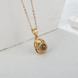 Personalized Projection Necklace Cute Bag Photo Necklace