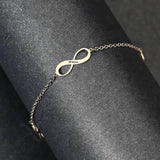 Infinity Love - Personalized Engraved Infinity Anklet