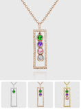 Personalized Birthstone Charm
