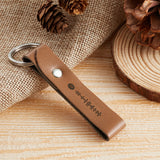 Custom Music Code Leather Music Code Leather Keychain - gift for anyone - Personalized Keychain