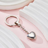 Heart Locket - Personalized Couple Heart Shape Locket Keychain