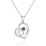 Nurse Life - Personalized Nurse Stethoscope Birthstone Necklace