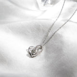 Personalized Heart Diamond Photo Projection Charm