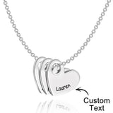 Any Name - Personalized Name Heart Necklace