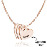 Any Name - Personalized Name Heart Necklace