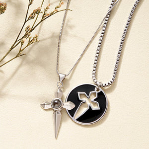Personalized Sword Projection Charm - gift for who lost a loved one