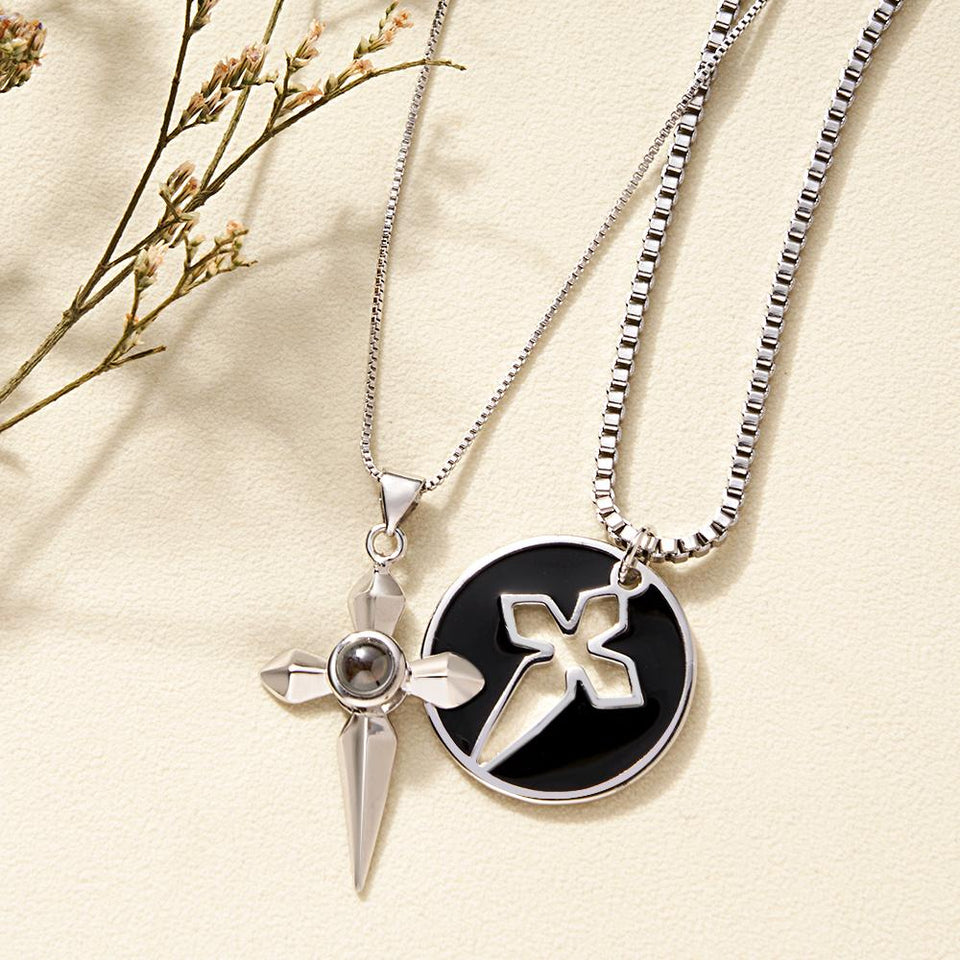 Personalized Sword Projection Charm - gift for who lost a loved one
