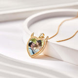 Cute Little Demon - Personalized Cute Demon Engraved Necklace