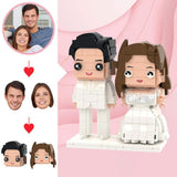 I Love You Forever - gift for husband, wife, boyfriend, girlfriend - Personalized Photos Brick Figures