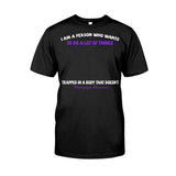 Je suis une personne qui veut faire plein de choses - T-shirt et sweat à capuche personnalisés pour la sensibilisation à la fibromyalgie