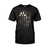Love My Cats - Personalized Independence Day Cat T-shirt and Hoodie