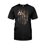 Love My Dogs - Personalized Independence Day Dog T-shirt and Hoodie